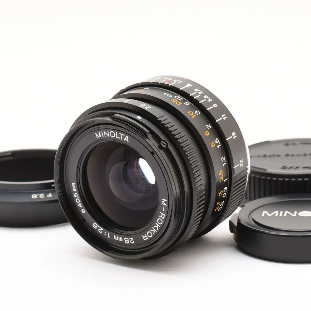 MINOLTA M-ROKKOR 28mm F2.8 – ねりま中古カメラきつね堂
