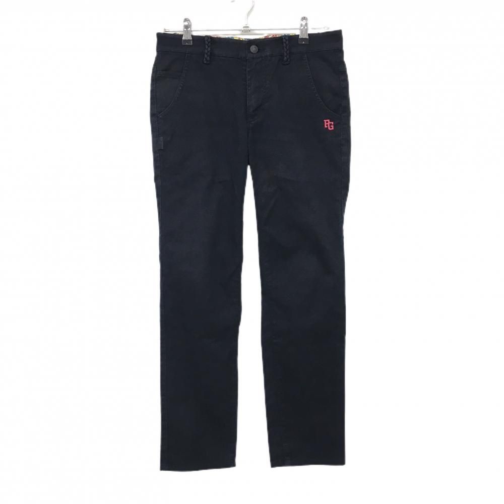 【新品、未使用】パーリーゲイツ　パンツ　メンズ　サイズ：３（Ｓ） パーリーゲイツ パンツ ダークネイビー ロゴレッド 30周年 メンズ 3(S