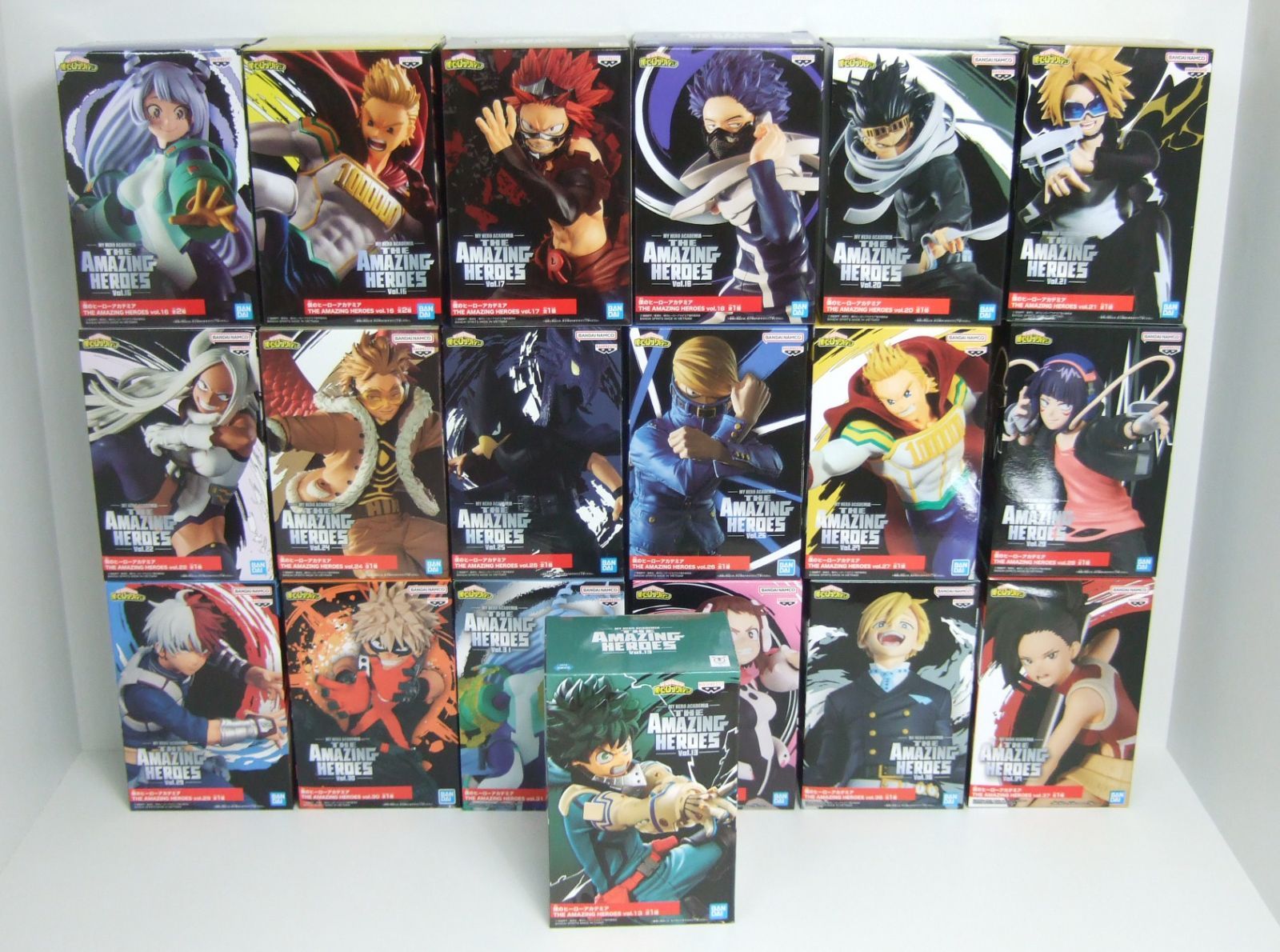 僕のヒーローアカデミア THE AMAZING HEROES / PLUS フィギュア 24種 まとめ売り
