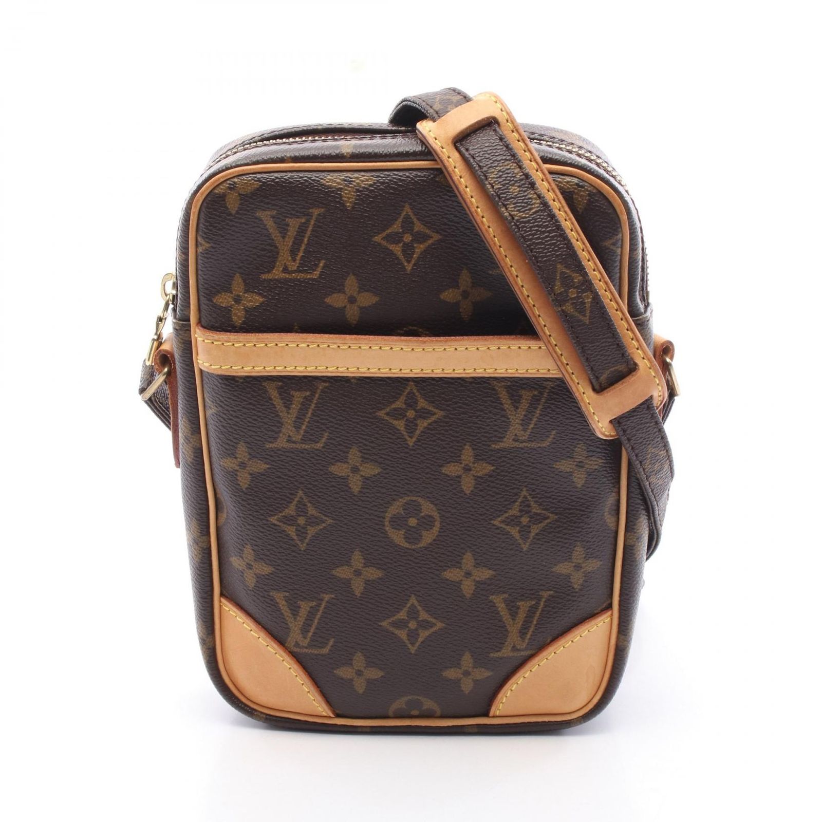 LOUIS VUITTON ダヌープ モノグラム ショルダーバッグ LOUIS VUITTON】 ショルダーバッグ ダヌーブ モノグラム - メルカリ