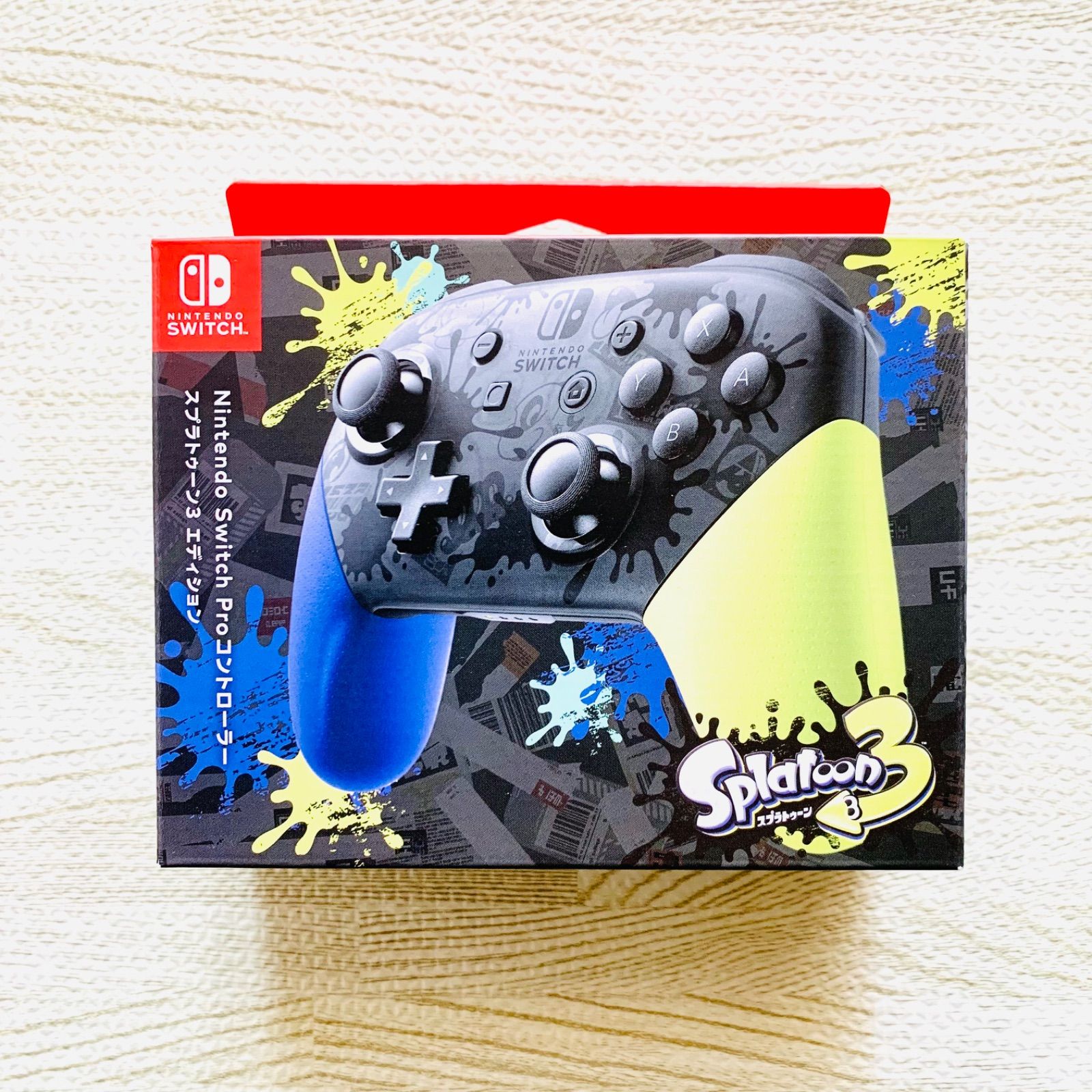 驚きの価格 プロコン switch 純正 スプラトゥーン3 新品 未使用品 fawe.org