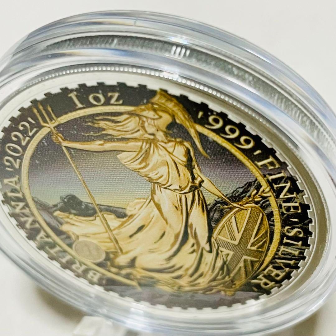ブリタニア 銀貨 2023 英国 AIデザイン カラーエディション - コレクション