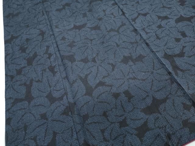 平和屋着物○結城紬 葉尽くし 正絹 逸品 DAAW5944ud - メルカリ