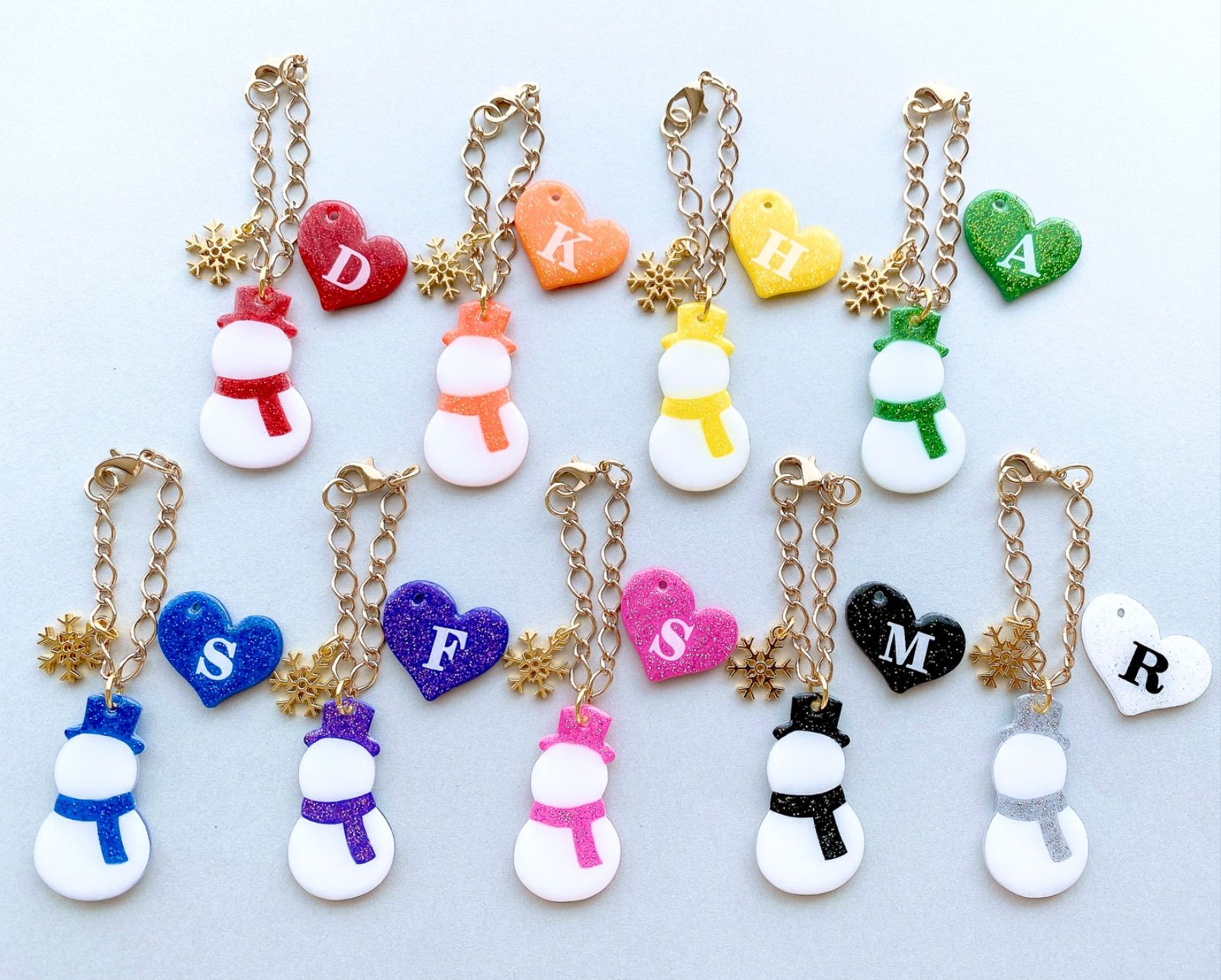 SnowManチャーム イニシャルキーホルダー 推し活 - チャーム SnowManチャーム イニシャルキーホルダー 推し活 - チャーム