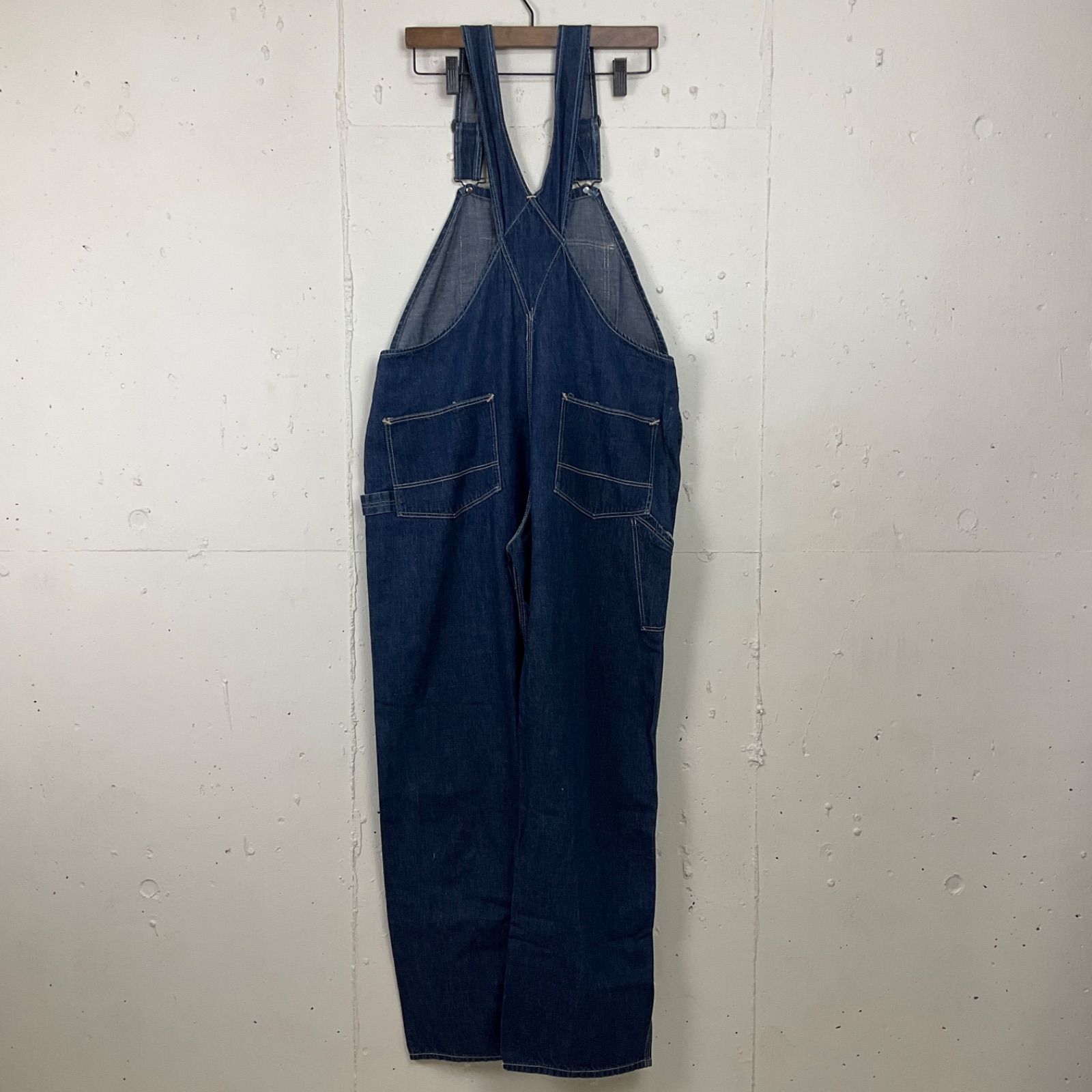 USA製 30s〜40s 30年代 40年代 ビンテージ デニム オーバーオール 古着 