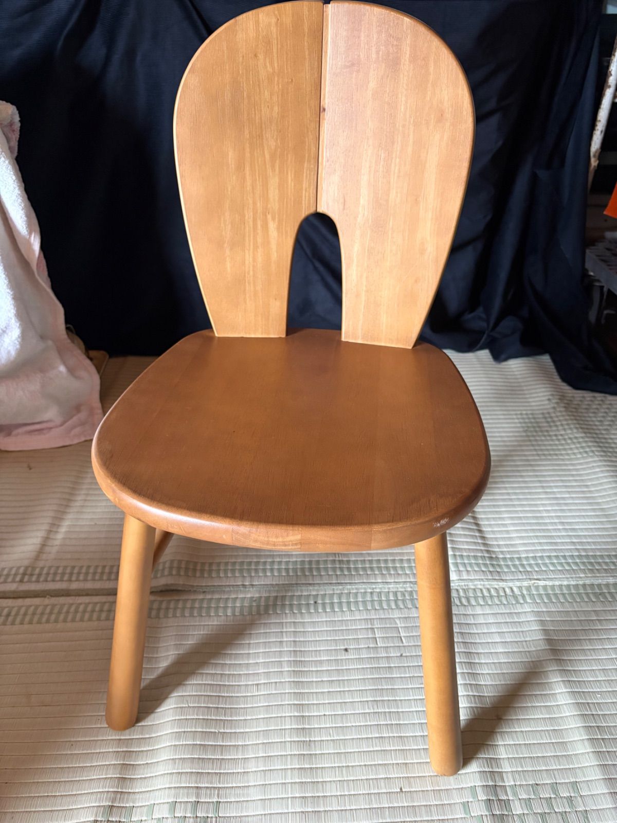 品 カリモク家具 ウッドチェア ダイニングチェア 2脚 椅子