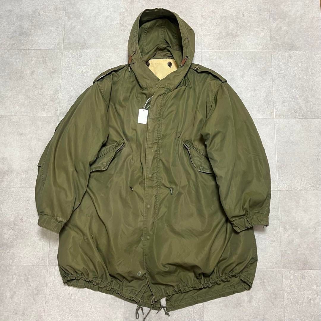 希少M1951 フィッシュテールパーカモッズコートライナー付き50s
