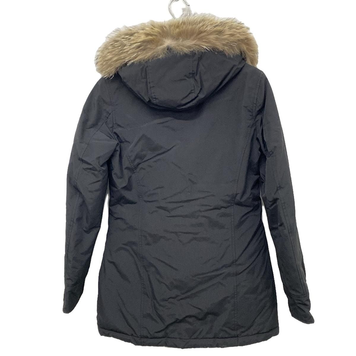 WOOLRICH(ウールリッチ) ダウンコート サイズXS レディース - 黒 WOOLRICH(ウールリッチ) ダウンコート サイズXS レディース - 黒