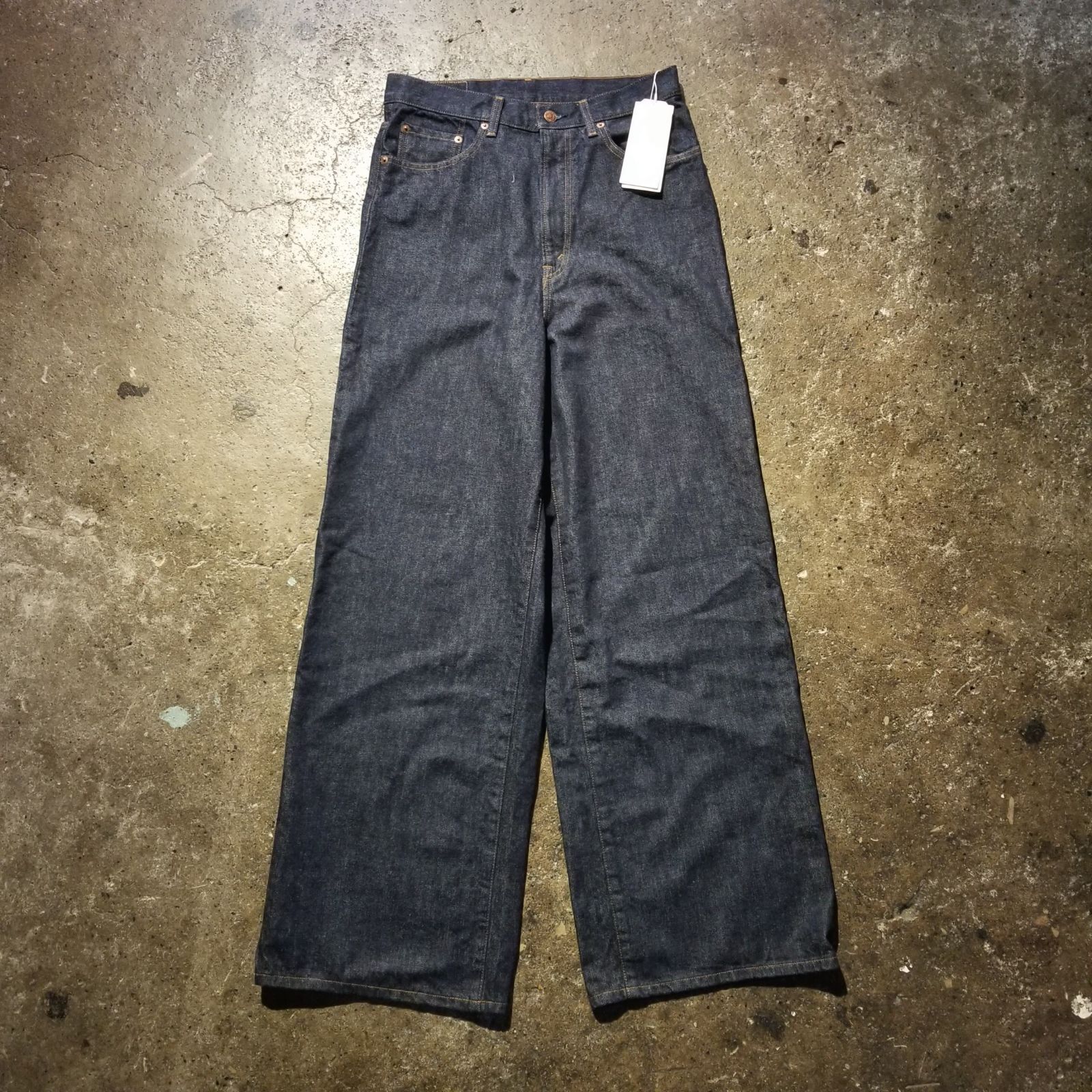 UNUSED 25aw 13oz wide denim pants 2 INDIGO アンユーズド 13オンス