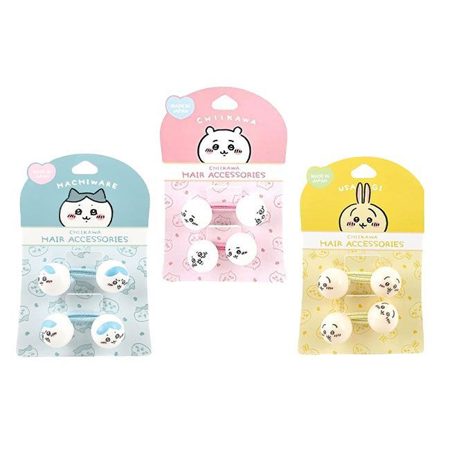 まんまるころん　うさぎヘアゴム まんまるころんうさぎヘアゴム