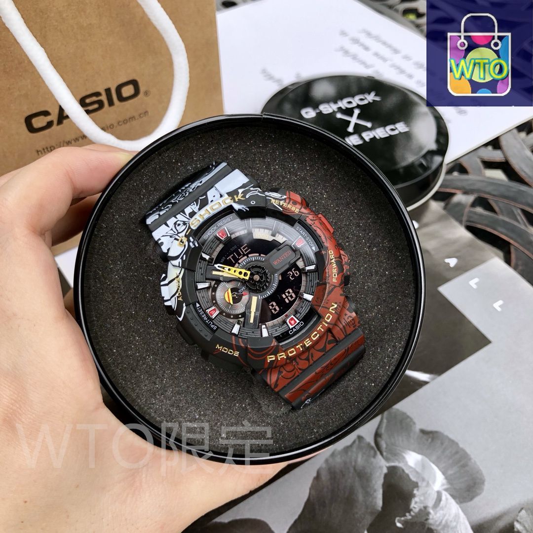今日特価】Casio カシオ ジーショック×ワンピース