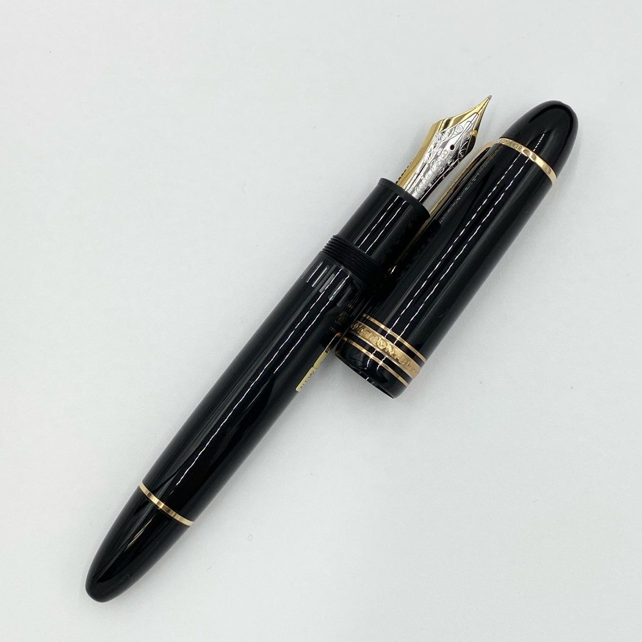 h21《美品》 MONTBLANC モンブラン 万年筆 MEISTER STUCK マイ