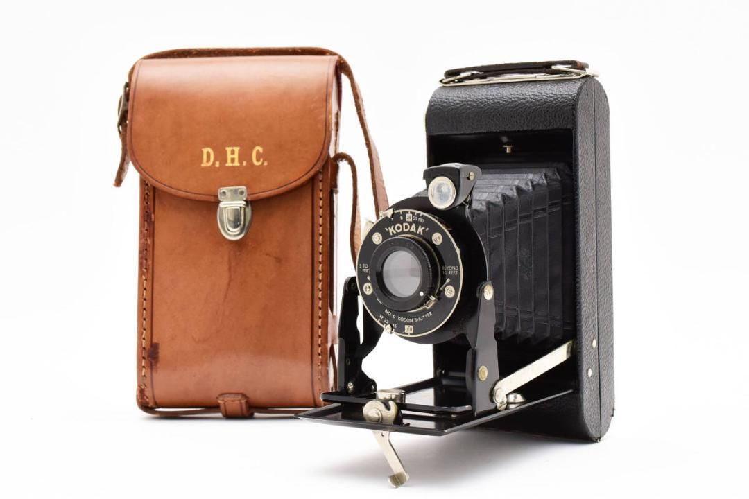 Kodak SIX-20 蛇腹カメラ レザーケース付 742