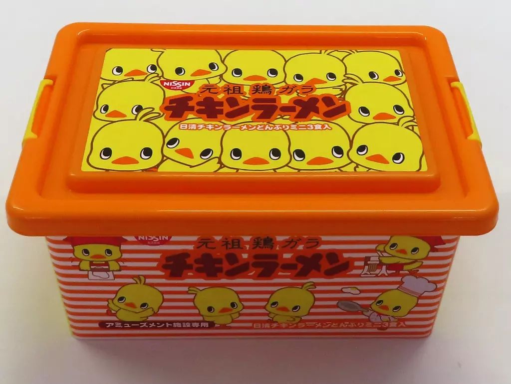 まとめセット　お菓子入り　コンテナボックス　チキンラーメン　シーフードヌードル 日清食品 - カップヌードル プライズ コンテナ ボックス BOX 空