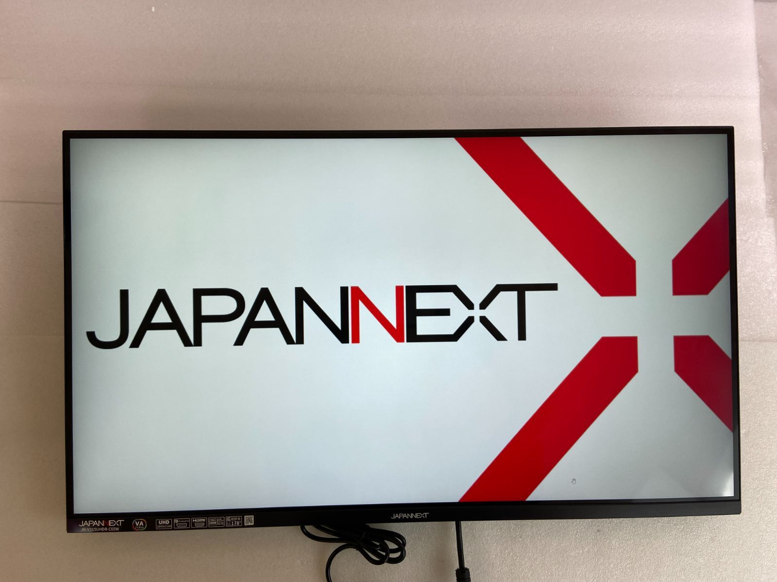 JAPANNEXT 31.5型 4K液晶モニター USB Type-C(最大65W給電対応） JN