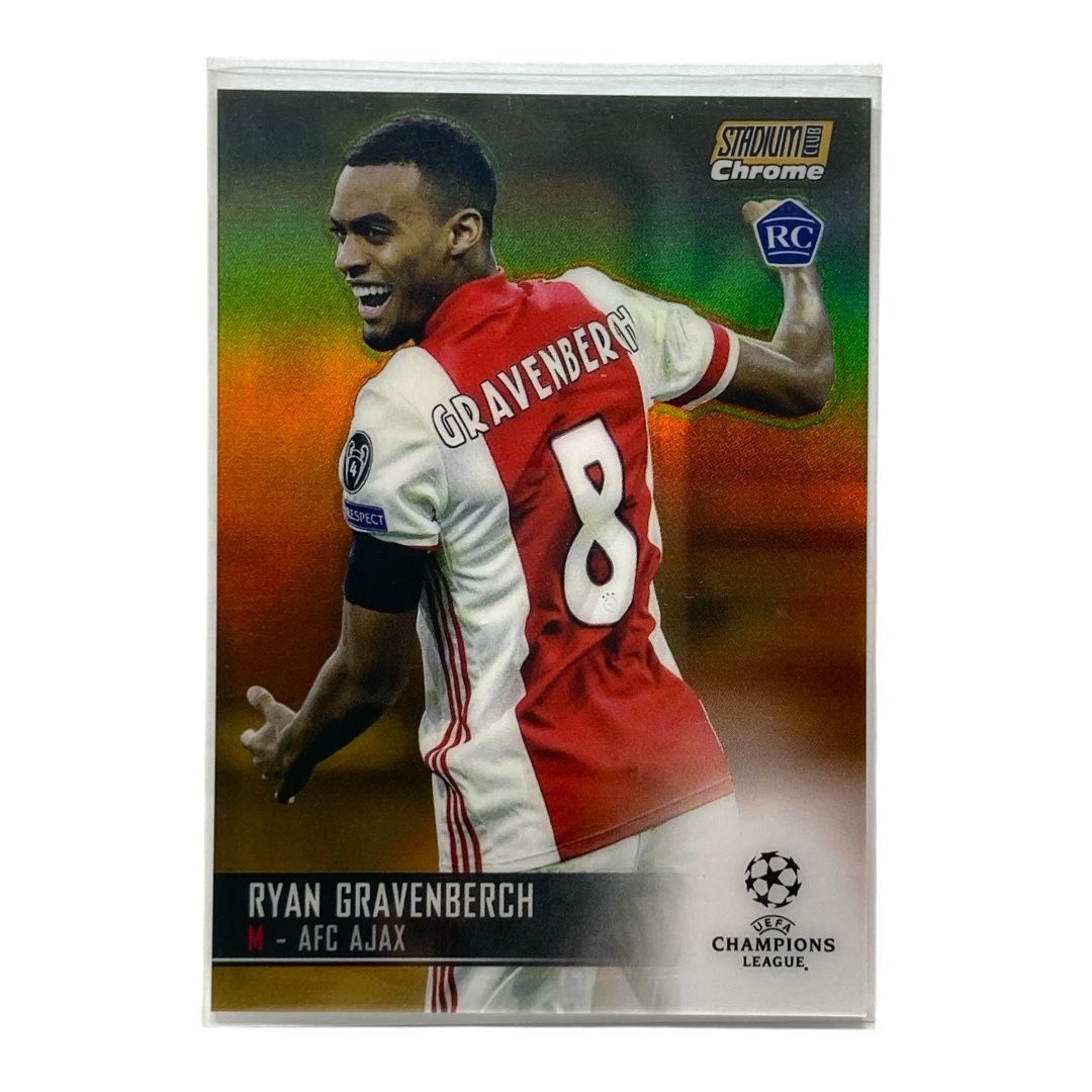 TOPPS サッカーカード STADIUM CLUB CHROME RYAN GRAVENBERCH AJAX 28|50 33 IT2
