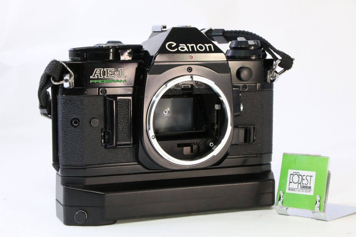 実用□キヤノン Canon AE-1 PROGRAM ボディ□シャッター変速・露出計完 