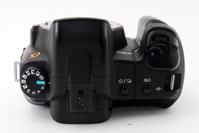 ソニー SONY α200 DSLR-A200 ブラック 超望遠ダブルズームセット