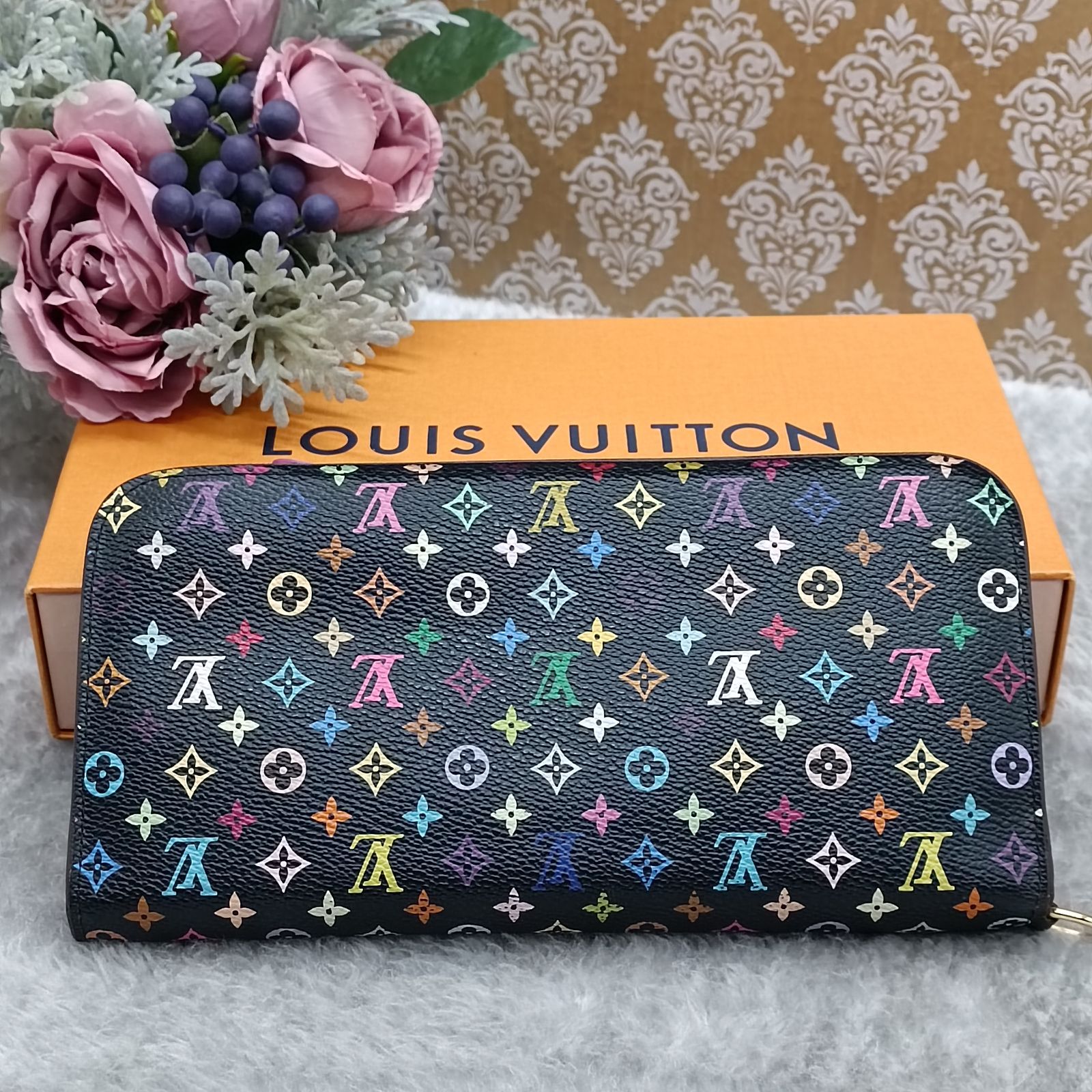 LOUISVUITTON 》 ルイヴィトン モノグラム マルチカラー ポルトフォイユ アンソリット グルナード M93754 長財布 ロングウォレット  廃番商品 ピンク系 保存箱付 送料無料・匿名配送・最短即日発送いたします！ 631 - メルカリ