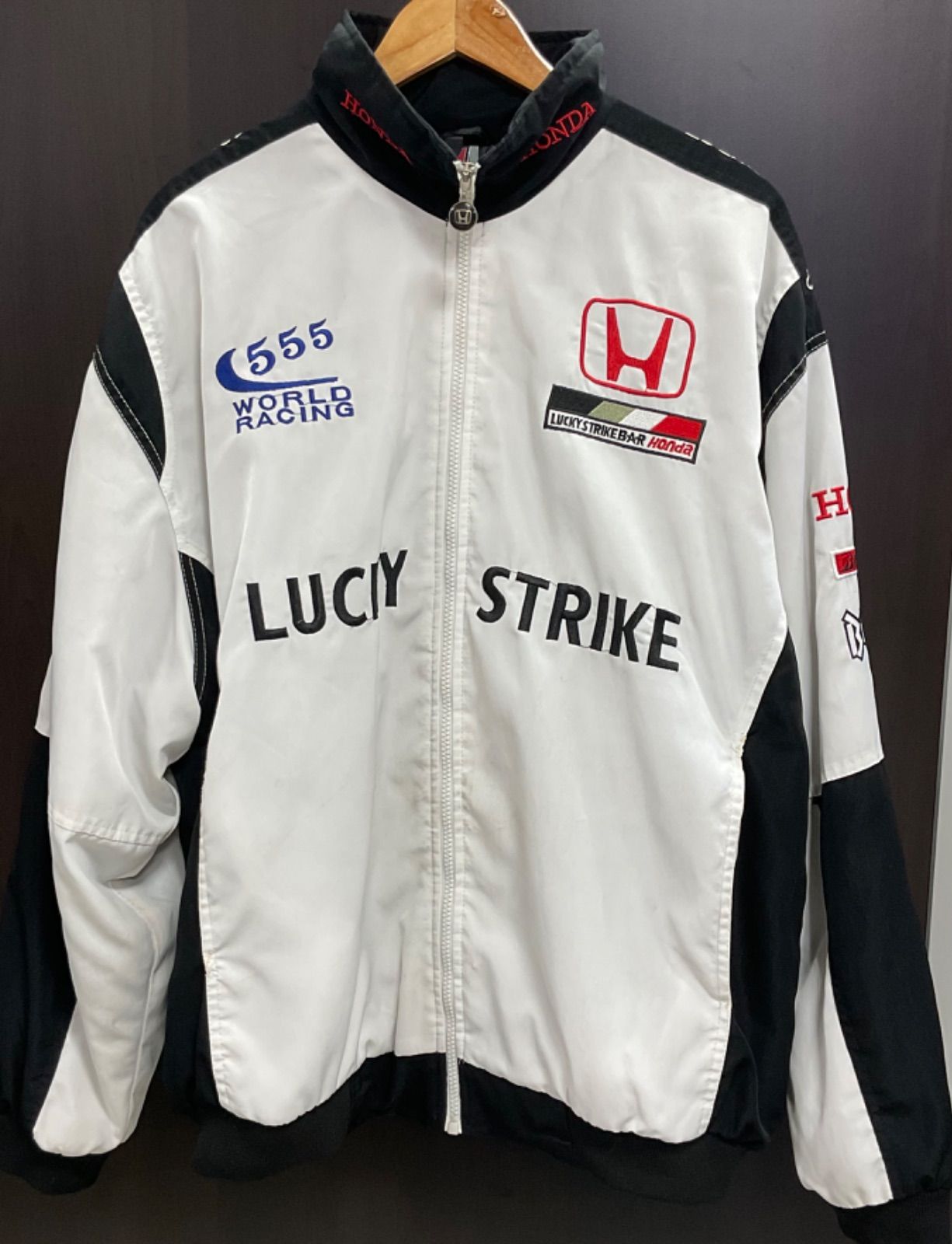 HONDA ラッキーストライク レーシングジャケット メンズXXL
