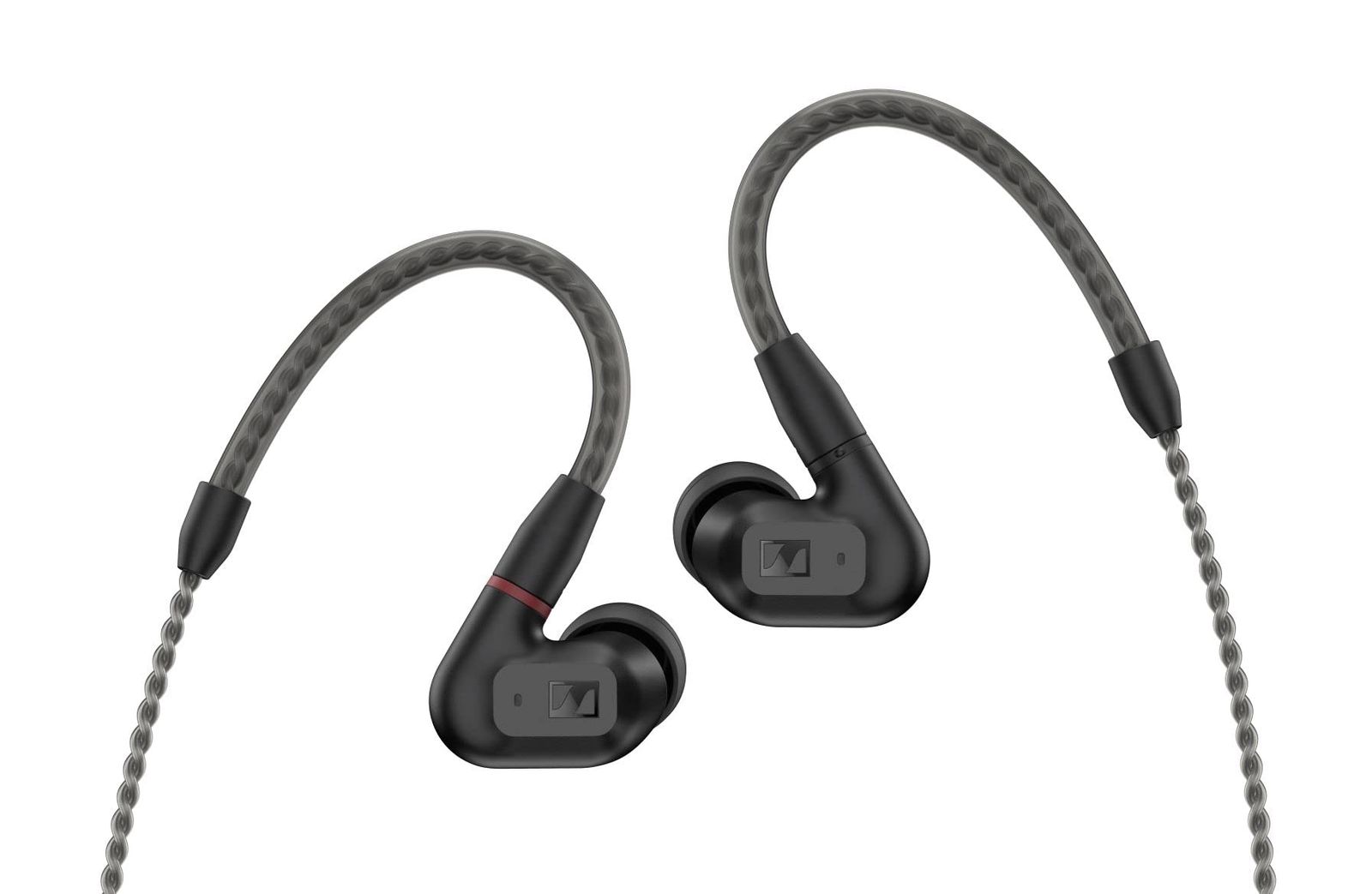 ゼンハイザー Sennheiser イヤホン 有線 IE 200 ブラック ダイナミック カナル型 オーディオファイル ゲーミング TrueResponseトランスデューサー ブレードケーブル イヤーフック イヤフォン 単品