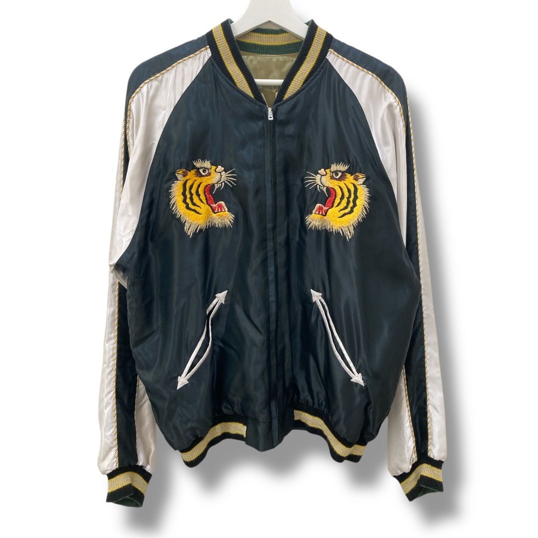 TAILOR TOYO テーラー東洋 ROARING TIGER × JAPAN MAP スカジャン