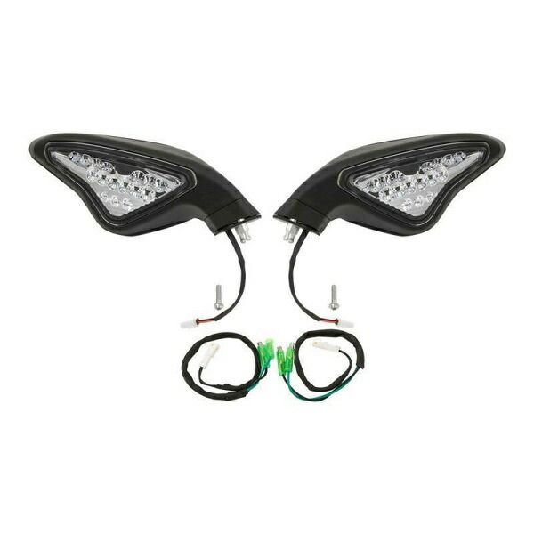 ドゥカティ バックミラー オートバイ LEDウインカー ポジションランプ オートバイバックミラー ドゥカティ 848 1098 1098S