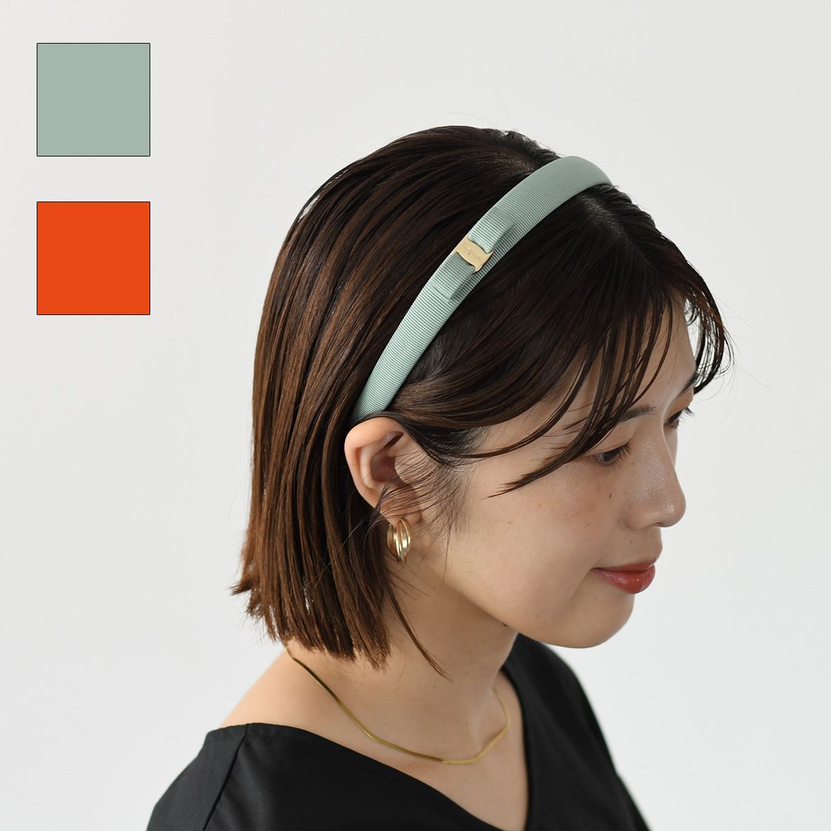 FERRAGAMO フェラガモ カチューシャ ヘアアクセサリー ヴァラ