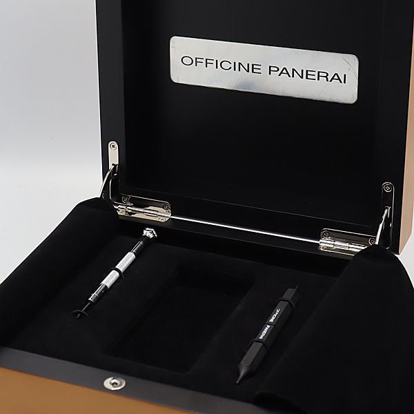 外箱/工具付 良品 パネライ 空箱/BOX 木目調 メンズ/レディース腕時計