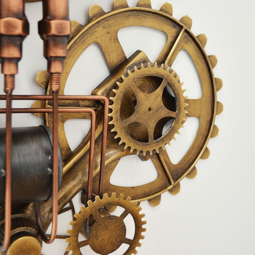 Steampunk ウォールクロック