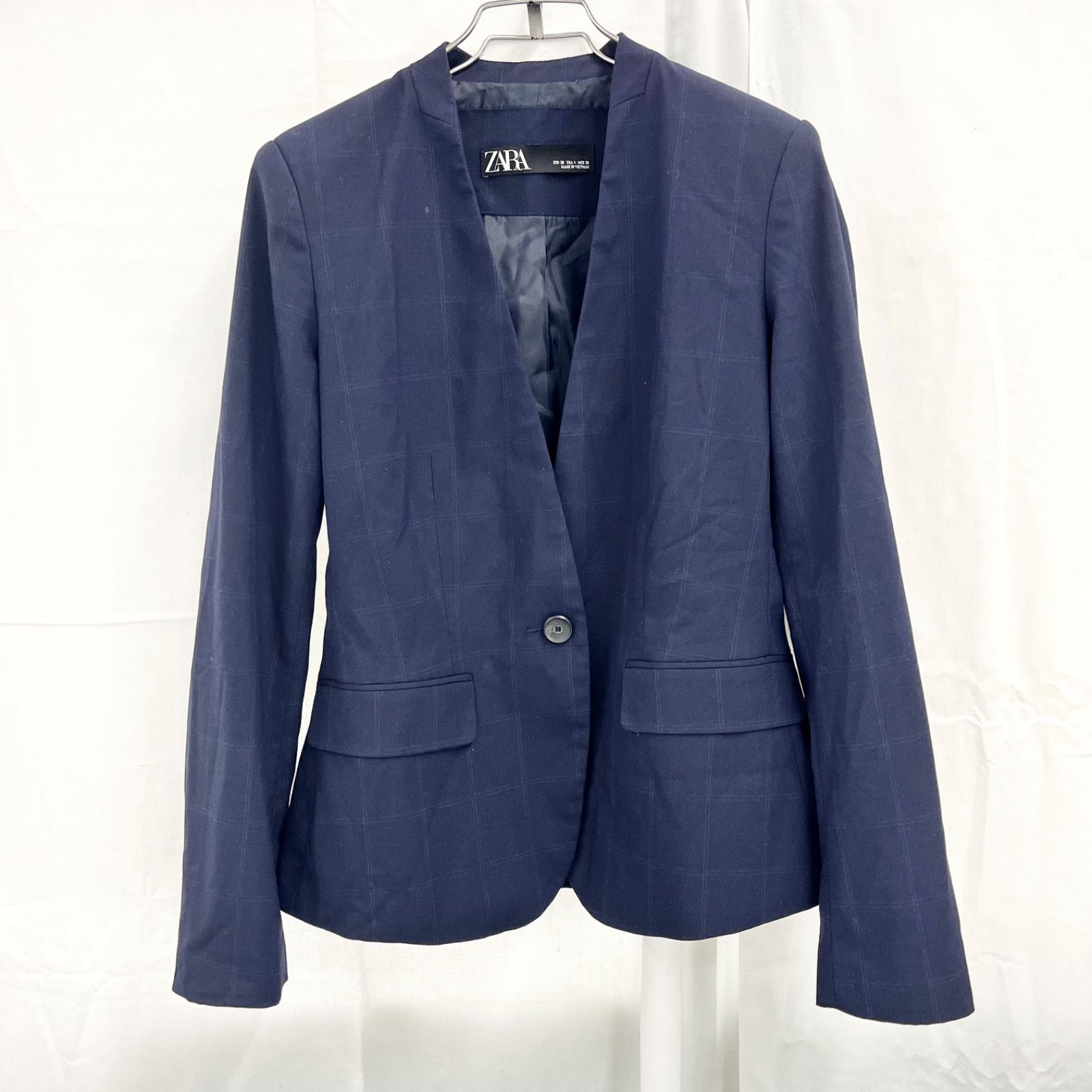 オシャレ】ZARA ザラ スーツ ネイビー （ZARAで見つけた！あの