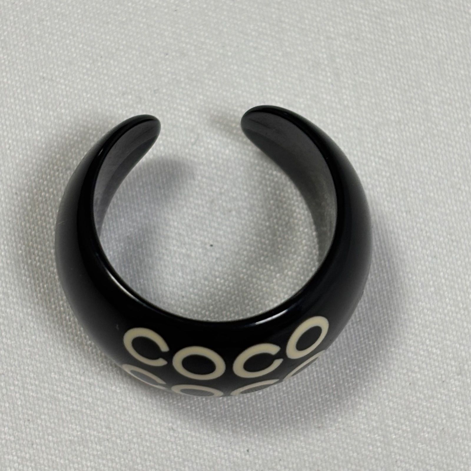 送料無料】CHANEL/シャネル/COCO/ココマーク/リング/指輪/プラスチック