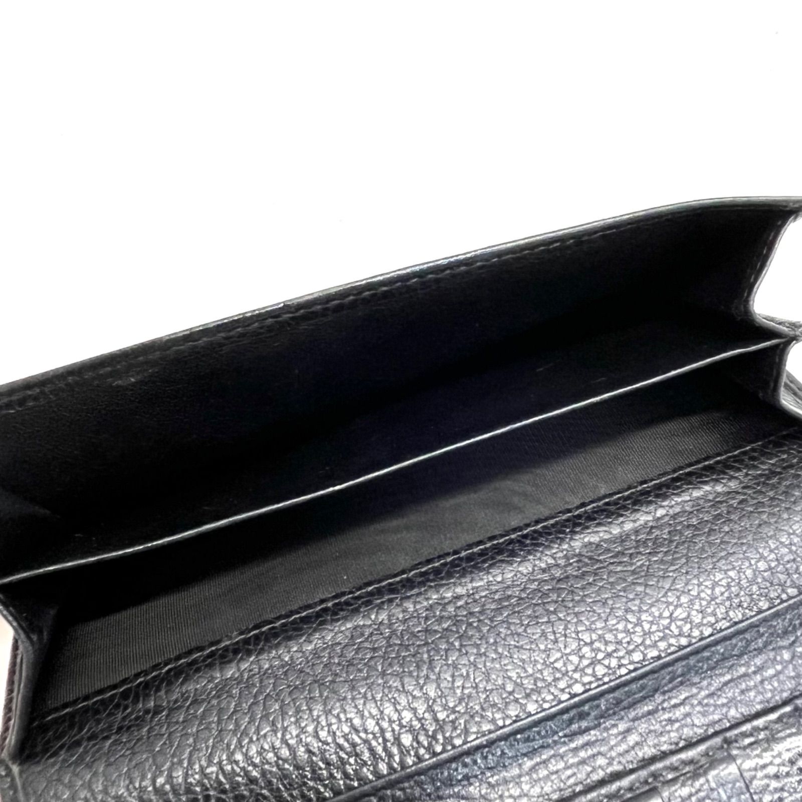 売り切り処分品】GUCCI グッチ 278598 長財布 GGキャンバス ブラック