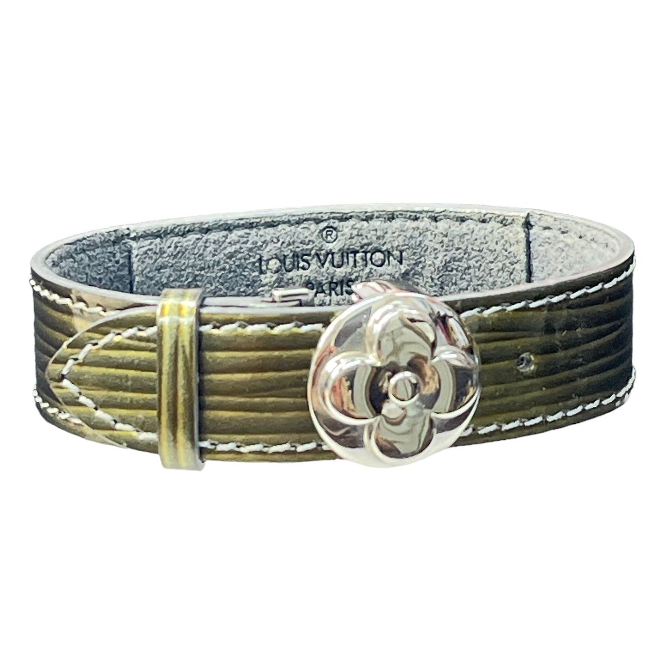 ルイヴィトン Louis Vuittonサイバー エピ グッドラックバングル LOUIS