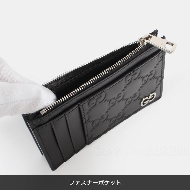 GUCCI グッチ カードホルダー Gucci Signature Card Case グッチ