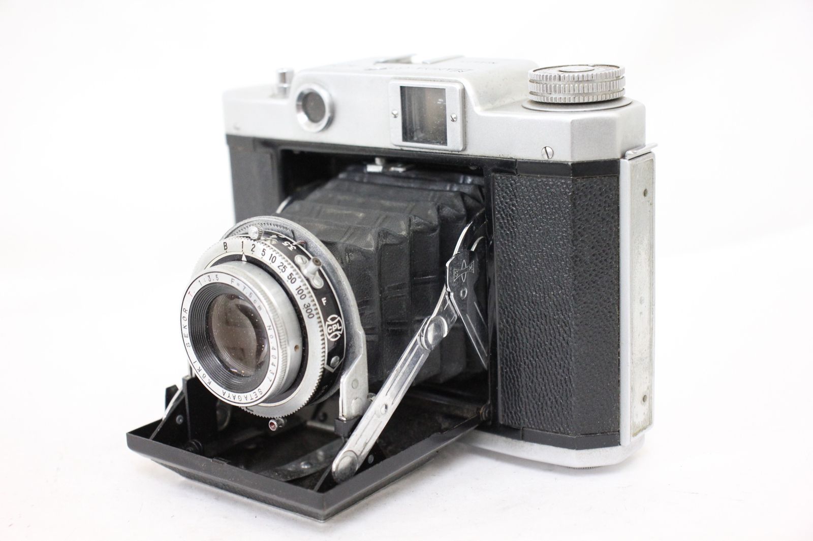 品 マミヤ Mamiya-6 Setagaya Koki Sekor T 7.5cm F3.5 蛇腹カメラ e253
