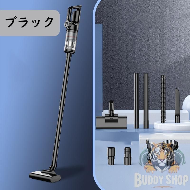 掃除機 コードレス 充電式 強力吸引 人気 サイクロン式 48000Pa 軽量ハンディ掃除機 5WAY USB-TypeC充電式 スティック 一人暮らし 省エネ 女性 車両用 2025最新