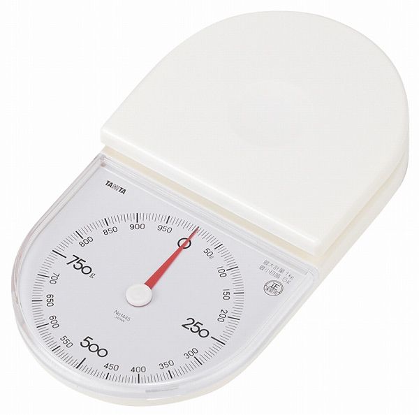 タニタ(Tanita) クッキングスケール タニペティ ホワイト 1kg No.1455(0414610)