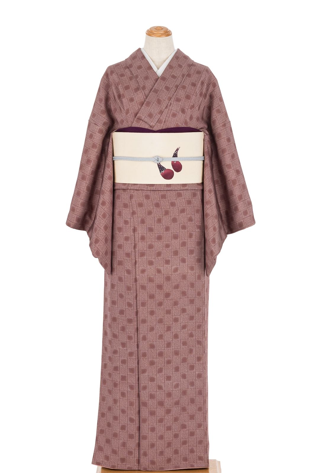升目に縞と丸