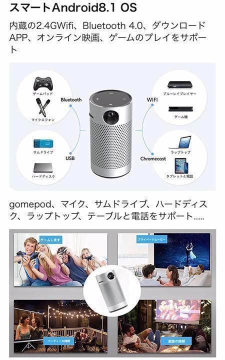 KUU V3プロジェクター ジャンクKUU V3小型プロジェクター - メルカリ