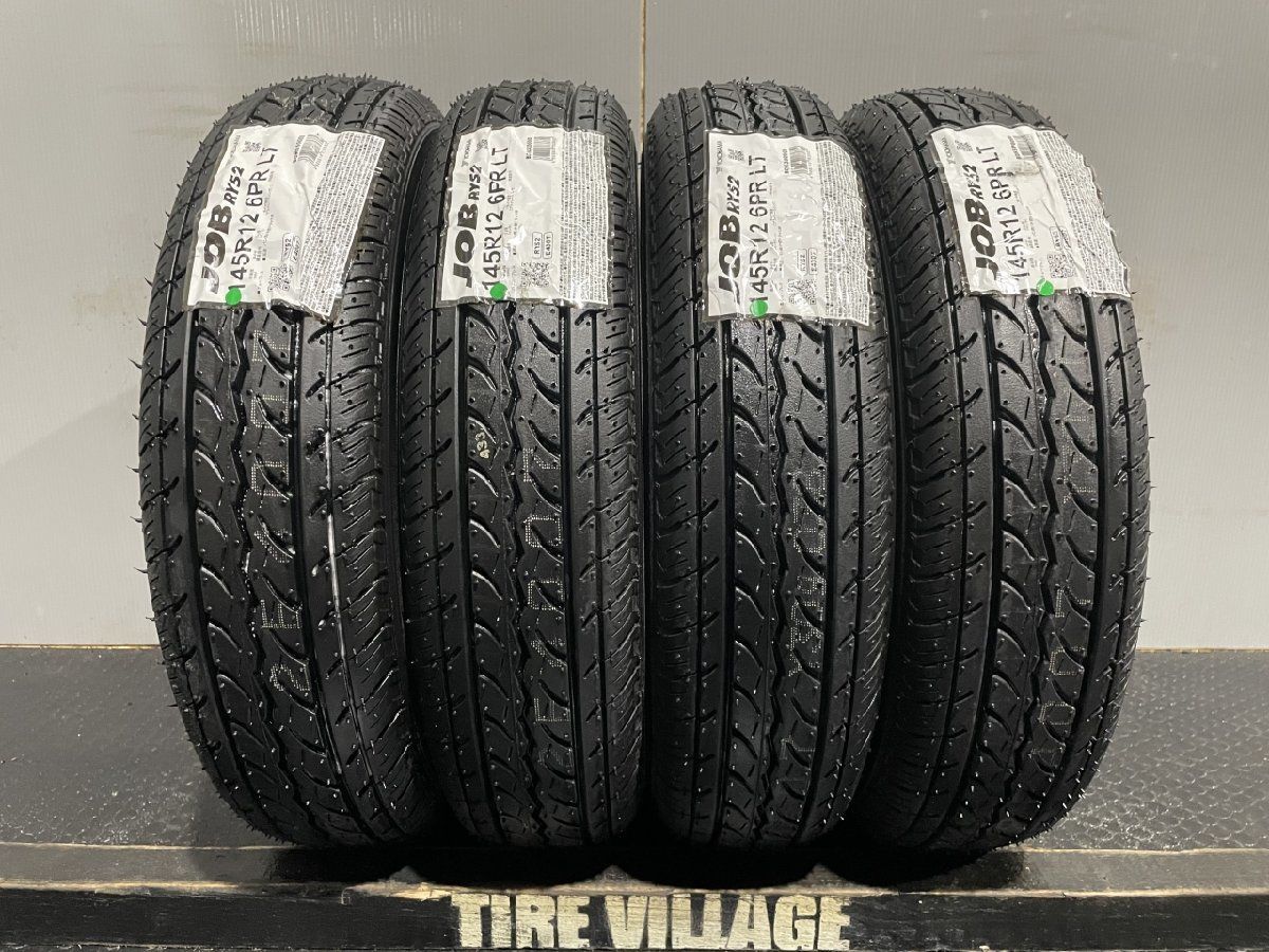 ヨコハマタイヤ RY52 145/12 6PR 軽トラ軽箱新品タイヤ ヨコハマタイヤ