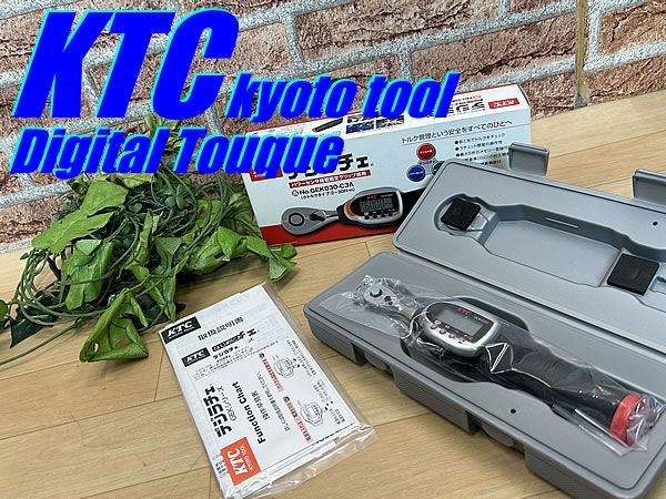 イチ推し!! !! KTC デジラチェ GEK030-C3A 小トルク 2-30Nm デジタルトルクラチェット 自転車整備に最適 ロード ミニベロ クロス ピスト MTB 同梱発送承り中!! M-811