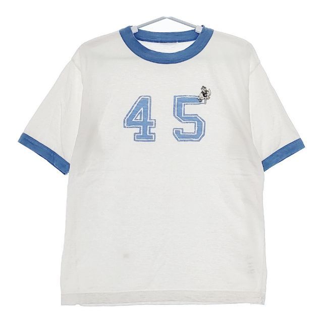 45R☆葉山ものがたり コノッキくん908 オーシャンTシャツ/ホワイト♪ 45R葉山ものがたり ブル丸ホットドックプリントの908オーシャンT