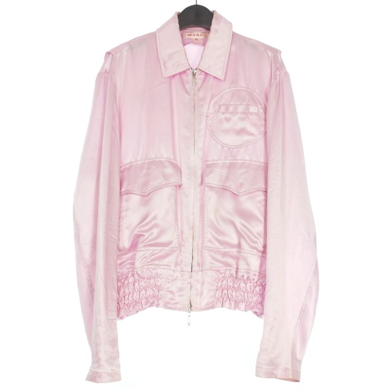 エムエーエスユー MASU 24SS SECRET BOMBER JACKET サテンボンバー