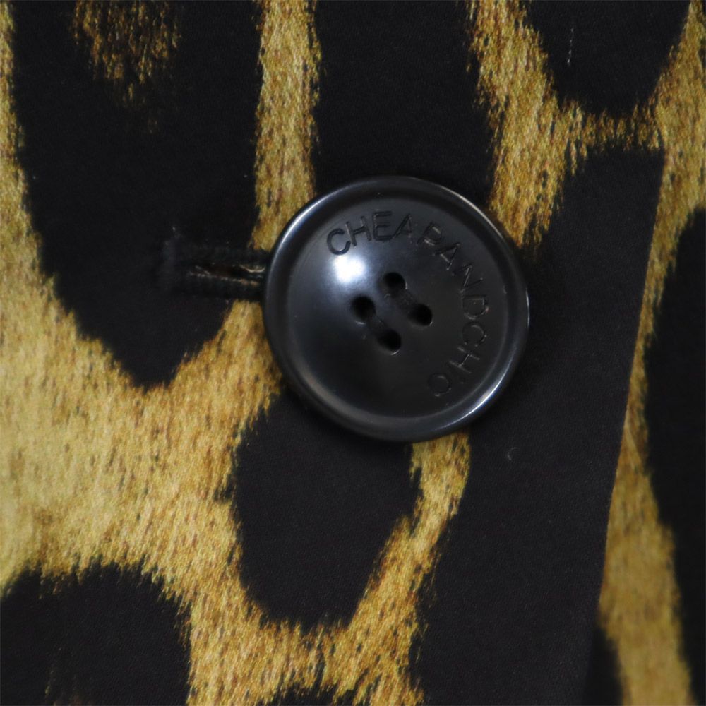 モスキーノ チープアンドシック レオパード柄 テーラードジャケット  