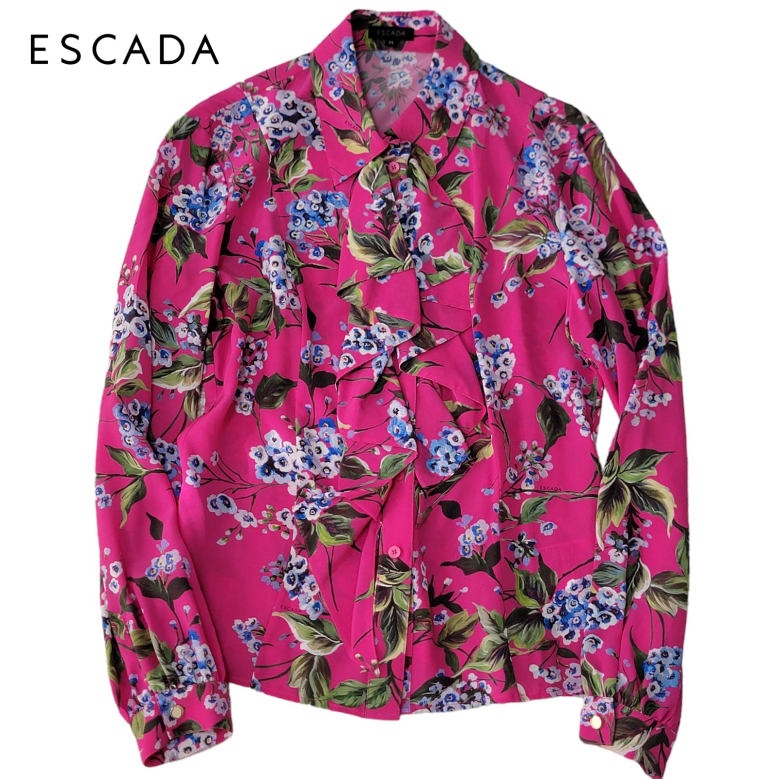 美品 ESCADA シルクブラウス サイズ34 【公式通販】