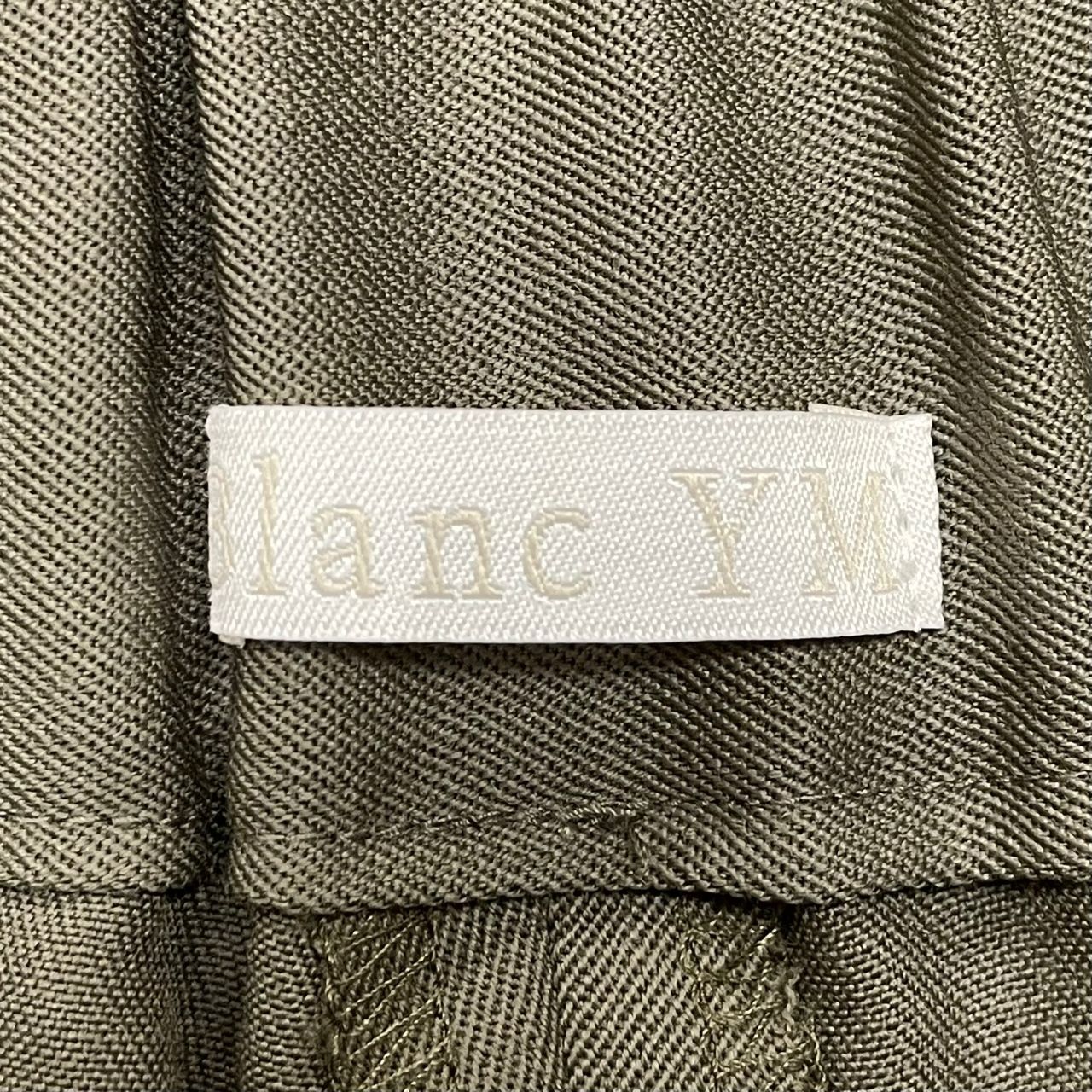 定価29700円 未使用 Blanc YM 23SS Wide Easy Half Trousers ワイド 