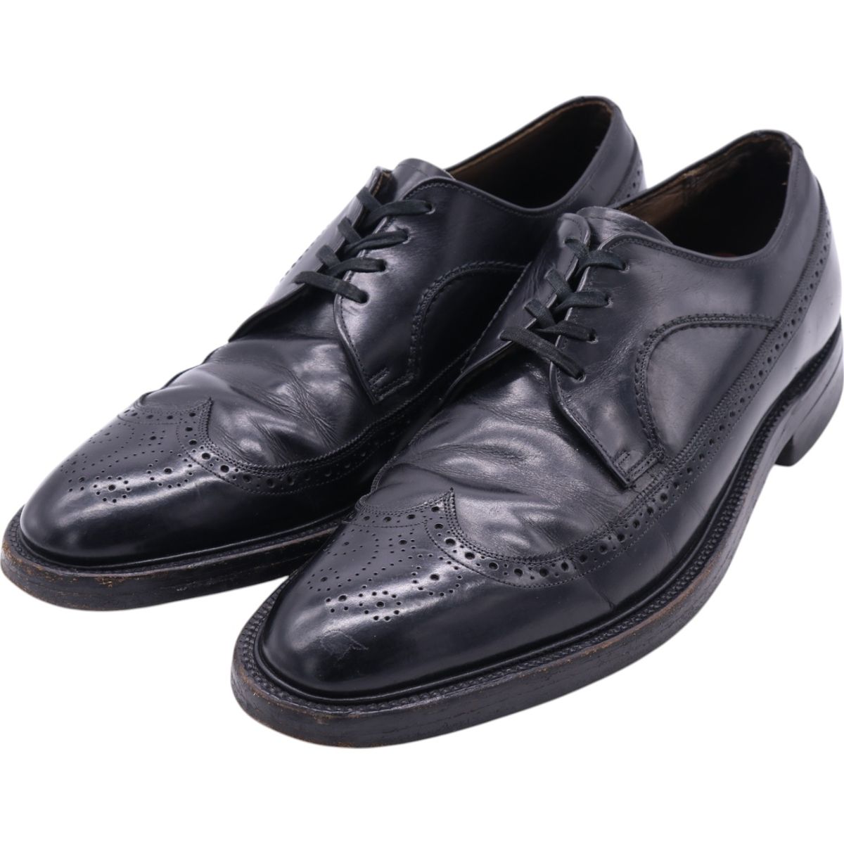 古着 60~70年代 PORTAGE ウイングチップシューズ 9 1|2 メンズ27.5cm相当 ヴィンテージ|saa011684
