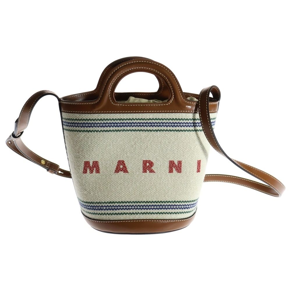 MARNI (マルニ) トロピカリア ロゴ スモールバケットバッグ