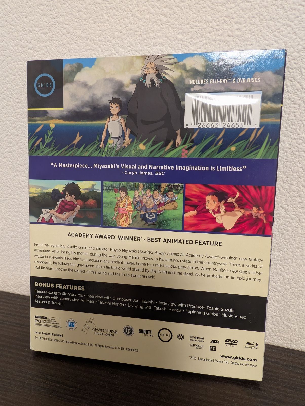 Blu-ray+DVD 新品未開封 北米版 君たちはどう生きるか ジブリ